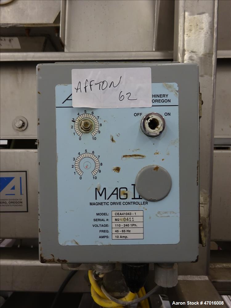 Used Allen Vibratory Conveyor, Model 70540-1.