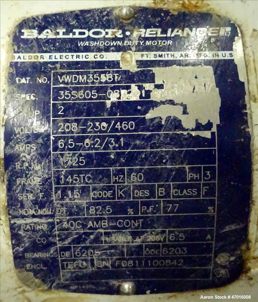 Used Allen Vibratory Conveyor, Model 70540-1.