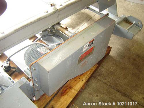 Used 24" Wide x 8'3" Long x 6" High Stainless Carrier Vibrating Conveyor, Model IM2460S9. 24" wide x 8'3" long x 6" deep tray. All stainless steel. Stroke 13/16", rpm 442, date of manufacture 7/14/98...