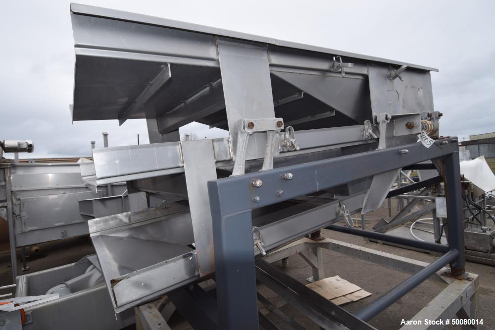 Used- Commercial Double Deck Vibratory Conveyor