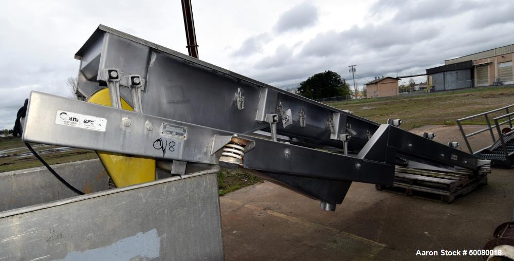 Used Commercial Dewatering Vibratory Conveyor