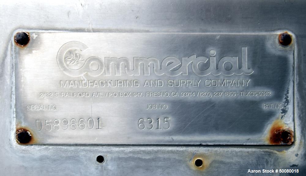 Used Commercial Dewatering Vibratory Conveyor