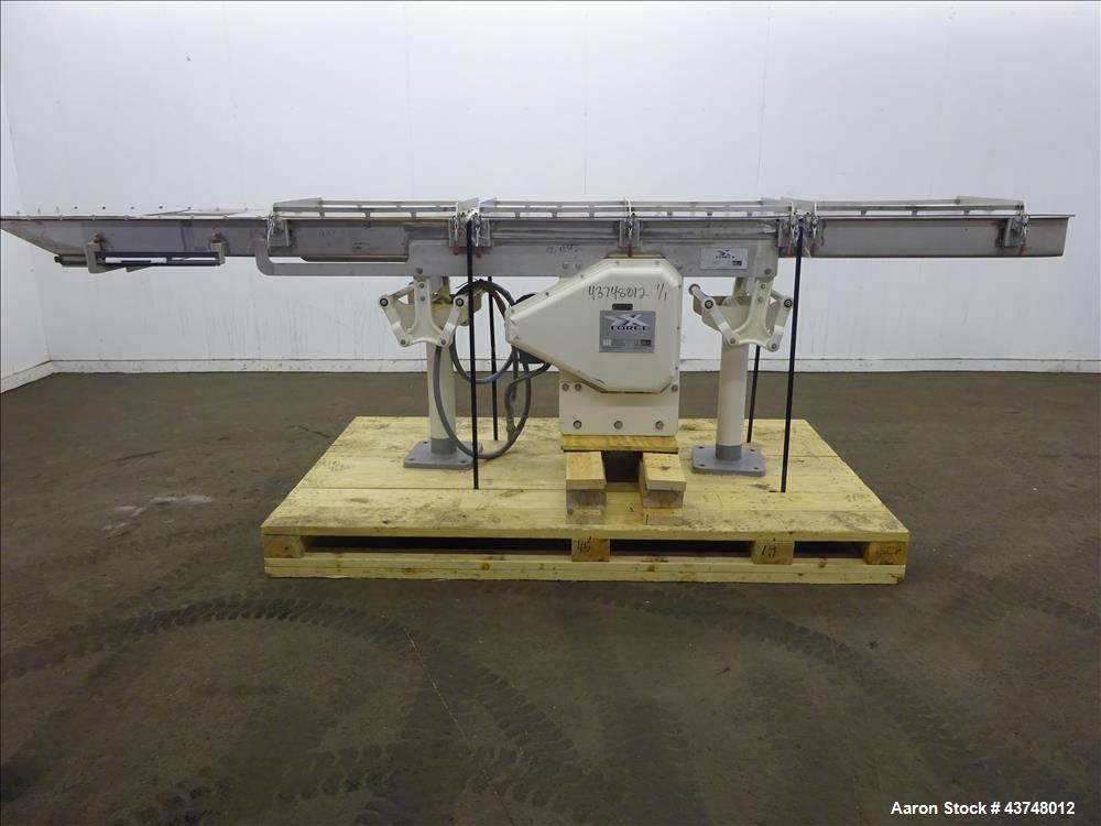 Used Stainless Steel FEC X-Force Horizontal Motion Conveyor