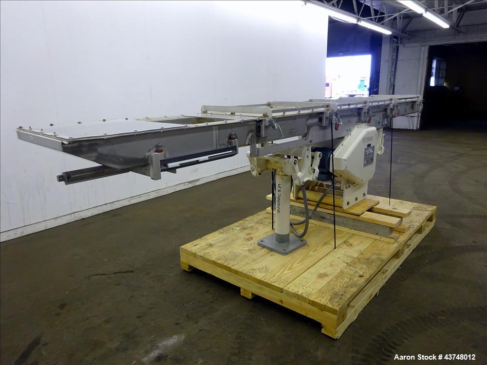 Used Stainless Steel FEC X-Force Horizontal Motion Conveyor