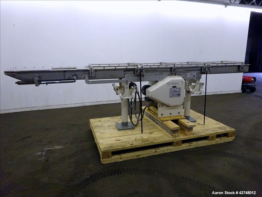 Used Stainless Steel FEC X-Force Horizontal Motion Conveyor