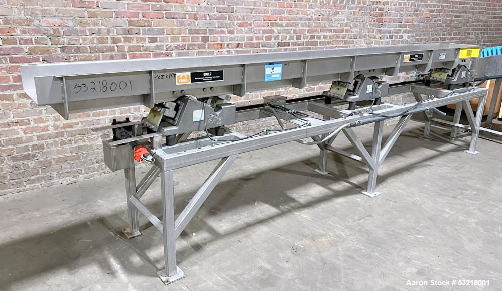 Eriez HI-VI 14' Long Vibratory Conveyor