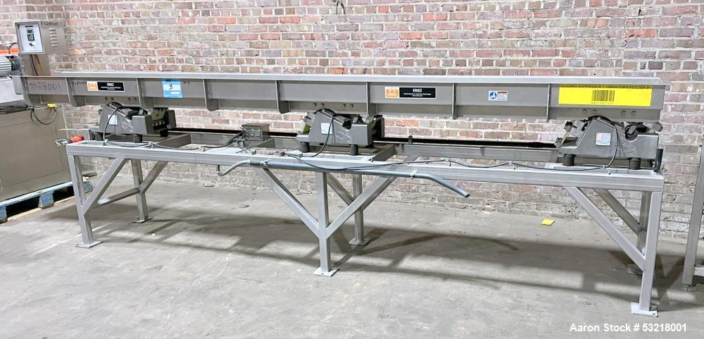 Eriez HI-VI 14' Long Vibratory Conveyor