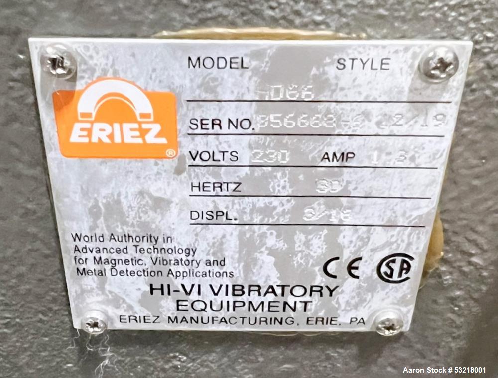 Eriez HI-VI 14' Long Vibratory Conveyor