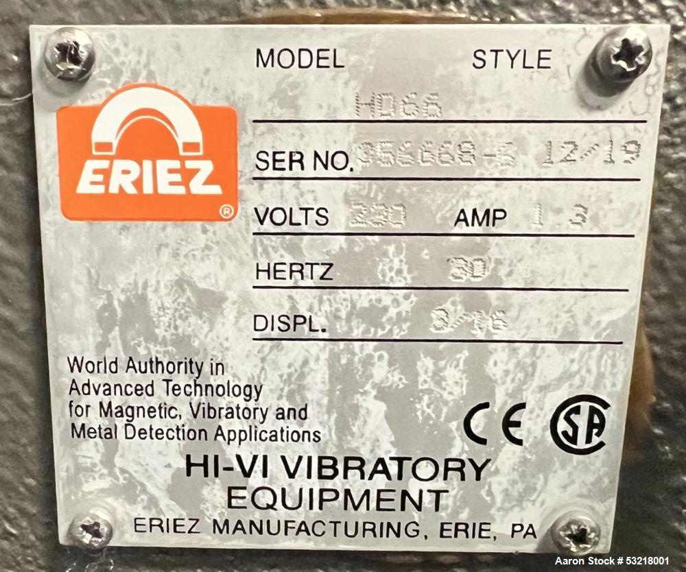 Eriez HI-VI 14' Long Vibratory Conveyor