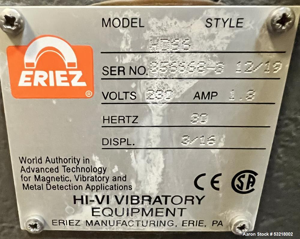 Eriez HI-VI 14' Vibratory Conveyor