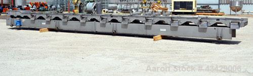 Used Stainless Steel Key Technology Marathon Distribution Vibratory Conveyor