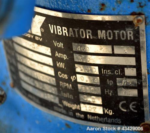 Used Stainless Steel Key Technology Marathon Distribution Vibratory Conveyor