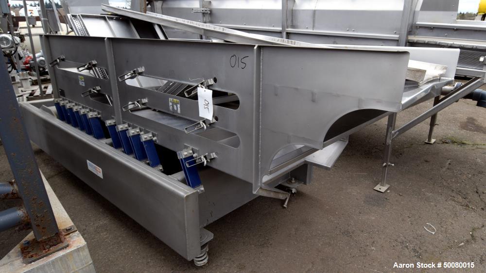 Used Key Technologies Triple Deck Sizing Vibratory Conveyor