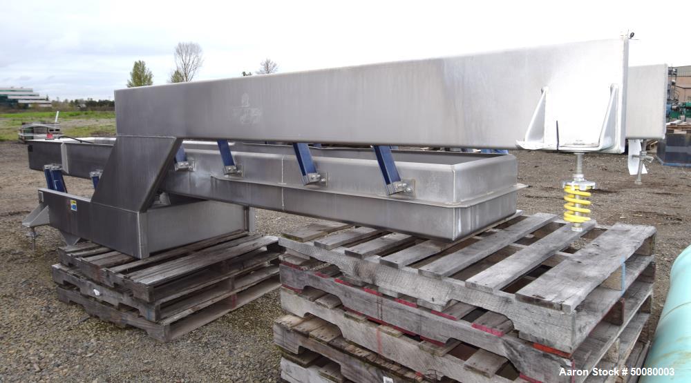 Used Key Technologies Vibratory Conveyor, Model 436930-1