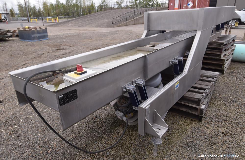 Used Key Technologies Vibratory Conveyor, Model 436930-1
