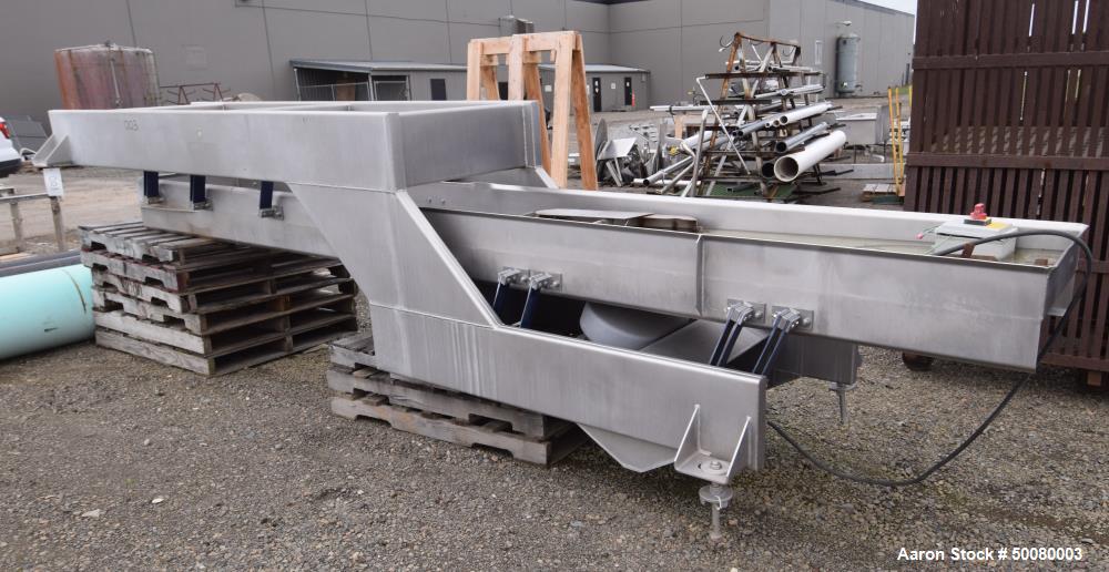 Used Key Technologies Vibratory Conveyor, Model 436930-1