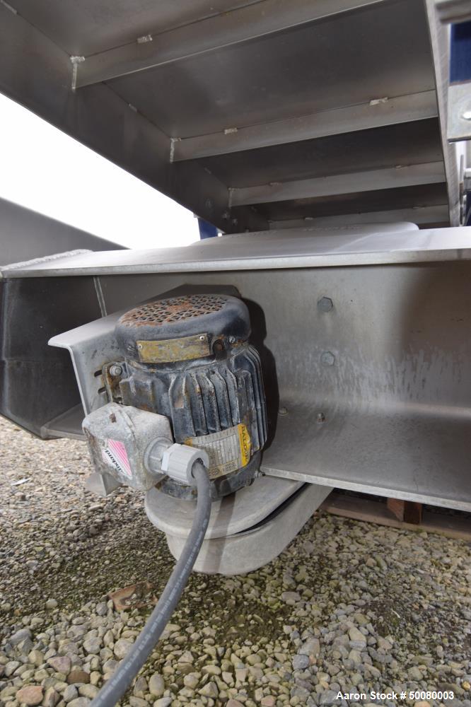 Used Key Technologies Vibratory Conveyor, Model 436930-1