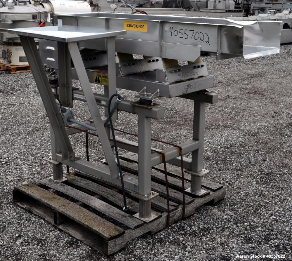 Used Meyer Machine Vibratory Conveyor, Model AFN-1660-120