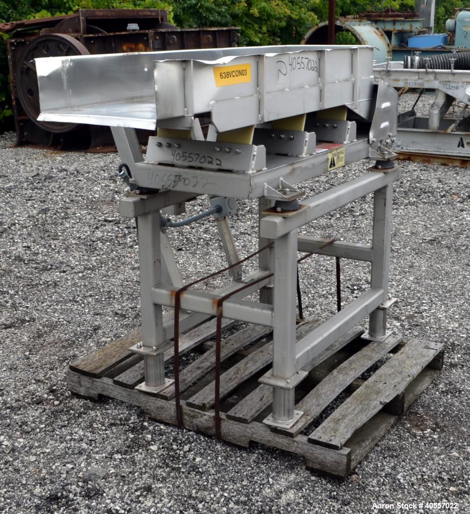 Used Meyer Machine Vibratory Conveyor, Model AFN-1660-120