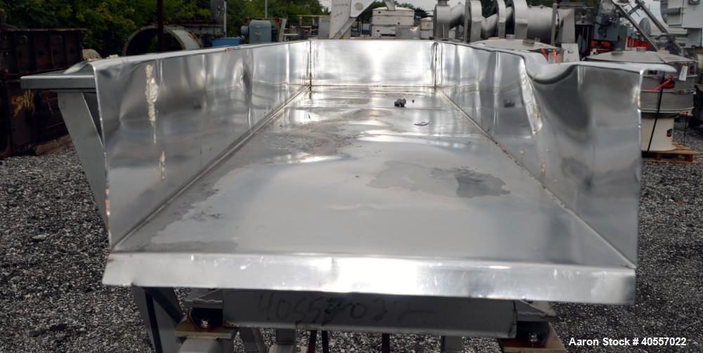Used Meyer Machine Vibratory Conveyor, Model AFN-1660-120