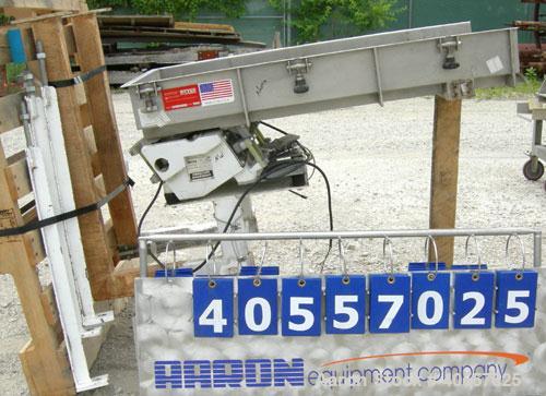 Used Meyer Machine Vibratory Conveyor, Model EDF-2042-2