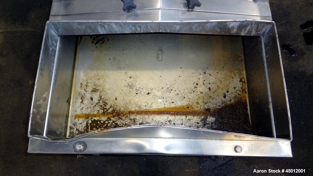 Used Stainless Steel Meyer Machine Vibra-Flex Vibratory Conveyor, Model YF II 2