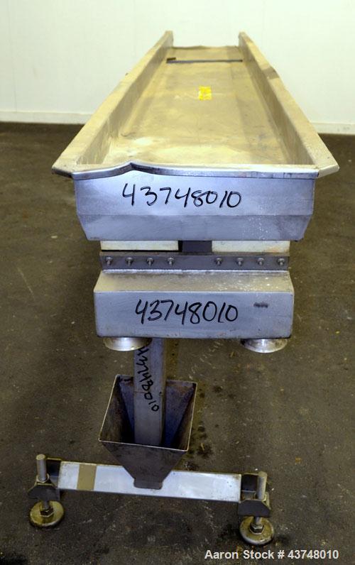 Used Stainless Steel Smalley Vibratory Conveyor