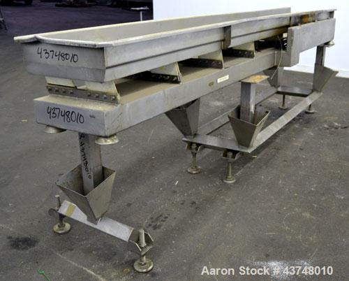 Used Stainless Steel Smalley Vibratory Conveyor