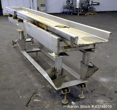 Used Stainless Steel Smalley Vibratory Conveyor