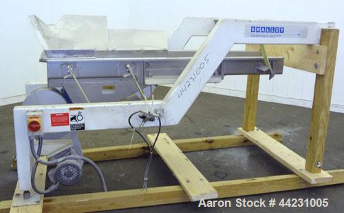 Used Stainless Steel Smalley Vibratory Conveyor
