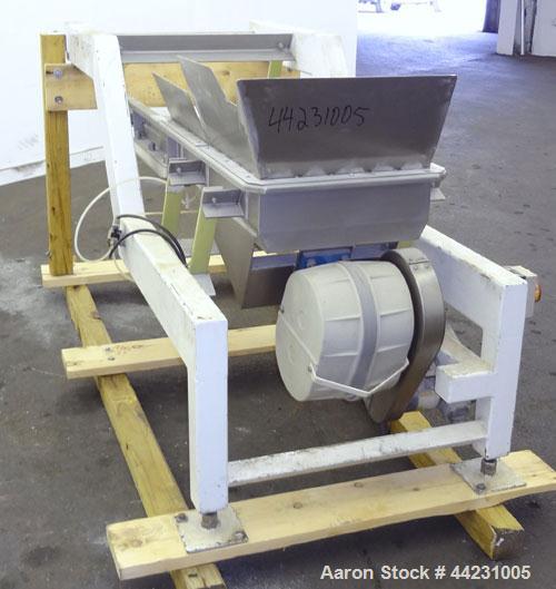 Used- Stainless Steel Smalley Vibratory Conveyor