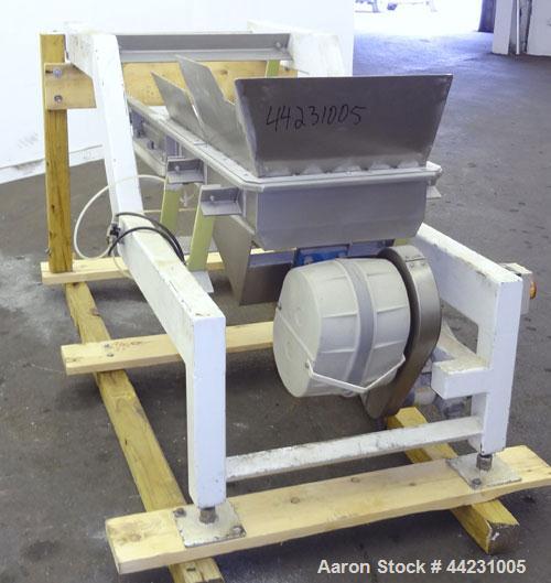 Used Stainless Steel Smalley Vibratory Conveyor
