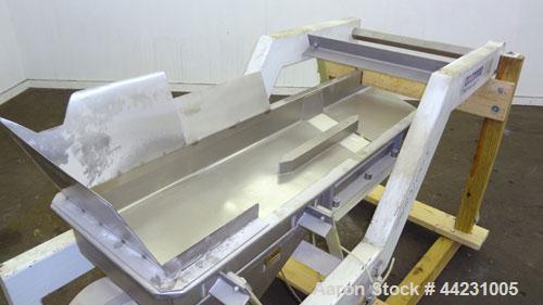 Used Stainless Steel Smalley Vibratory Conveyor