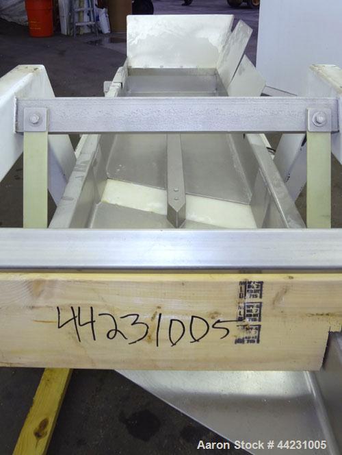 Used Stainless Steel Smalley Vibratory Conveyor