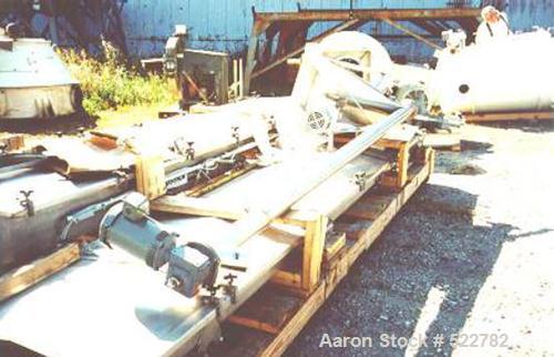 Unused-UNUSED: 30" wide x 27'6" long stainless steel vibrating conveyor, totally enclosed. Manufactured by Triple S Dynamics, Dallas, Texas. Conveyor is a "slip-stick" horizontal differential conveyo...