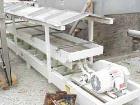 Used Cardwell Vibe-O-Vey Conveyor, Model VC-1659.Plastic trough 22