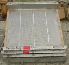 Used Carrier Vibratory Feeder/Screener, Model FCV36140S5/16, 304 Stainless Steel. 34 5/8