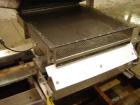 Used-15" Wide X 18" Stainless Steel Screener Feeder, 7 Cubic Foot Stainless Steel Feeder Hopper and Eriez Magnetics Vibrator...