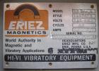 Used-24" Wide x 51" Long Eriez Electro-Mechanical Vibrating Feeder, Model HV244.8, Style 9607873. 230/460 volt, 60 hz, 5.4/2...