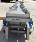 Used Stainless Steel Key Technology Marathon Distribution Vibratory Conveyor