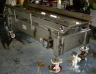 Used Key Technology ISO-FLO Vibratory Conveyor, model 430634-1, 304 stainless steel. Maximum stroke approximately 8