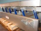 Used Key Technology ISO-FLO Vibratory Conveyor, Model 435532.1, 304 stainless steel. Maximum stroke approximately 8