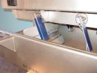 Used Key Technology ISO-FLO Vibratory Conveyor, Model 435532.1, 304 stainless steel. Maximum stroke approximately 8