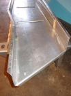 Used Key Technology ISO-FLO Vibratory Conveyor, Model 435532.1, 304 stainless steel. Maximum stroke approximately 8