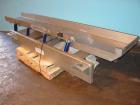Used Key Technology ISO-FLO Vibratory Conveyor, Model 435535.1, 304 stainless steel. Maximum stroke approximately 7 1/2