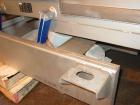 Used Key Technology ISO-FLO Vibratory Conveyor, Model 435535.1, 304 stainless steel. Maximum stroke approximately 7 1/2