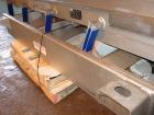 Used Key Technology ISO-FLO Vibratory Conveyor, Model 435535.1, 304 stainless steel. Maximum stroke approximately 7 1/2