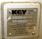 Used Key Technology ISO-FLO Vibratory Conveyor, Model 435535.1, 304 stainless steel. Maximum stroke approximately 7 1/2