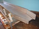 Used Key Technology ISO-FLO Vibratory Conveyor, Model 435541.1, 304 stainless steel. Maximum stroke approximately 8