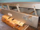 Used Key Technology ISO-FLO Vibratory Conveyor, Model 435541.1, 304 stainless steel. Maximum stroke approximately 8